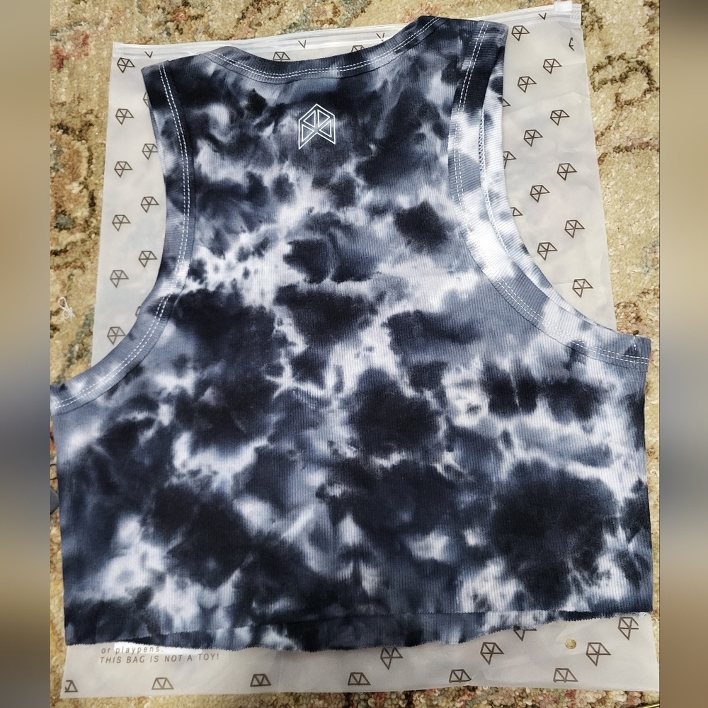 Athletic RAW GEAR PUMP PRINT CROP TOP NWT - Picture 4 of 5
